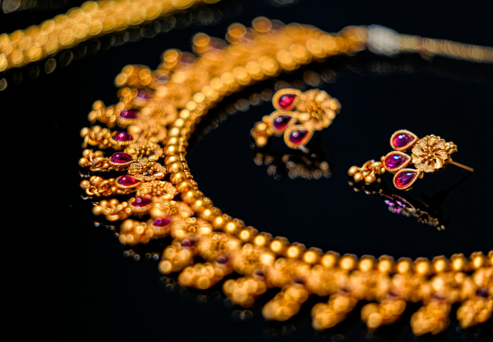 Necklaces at Nakshatra Jewellers